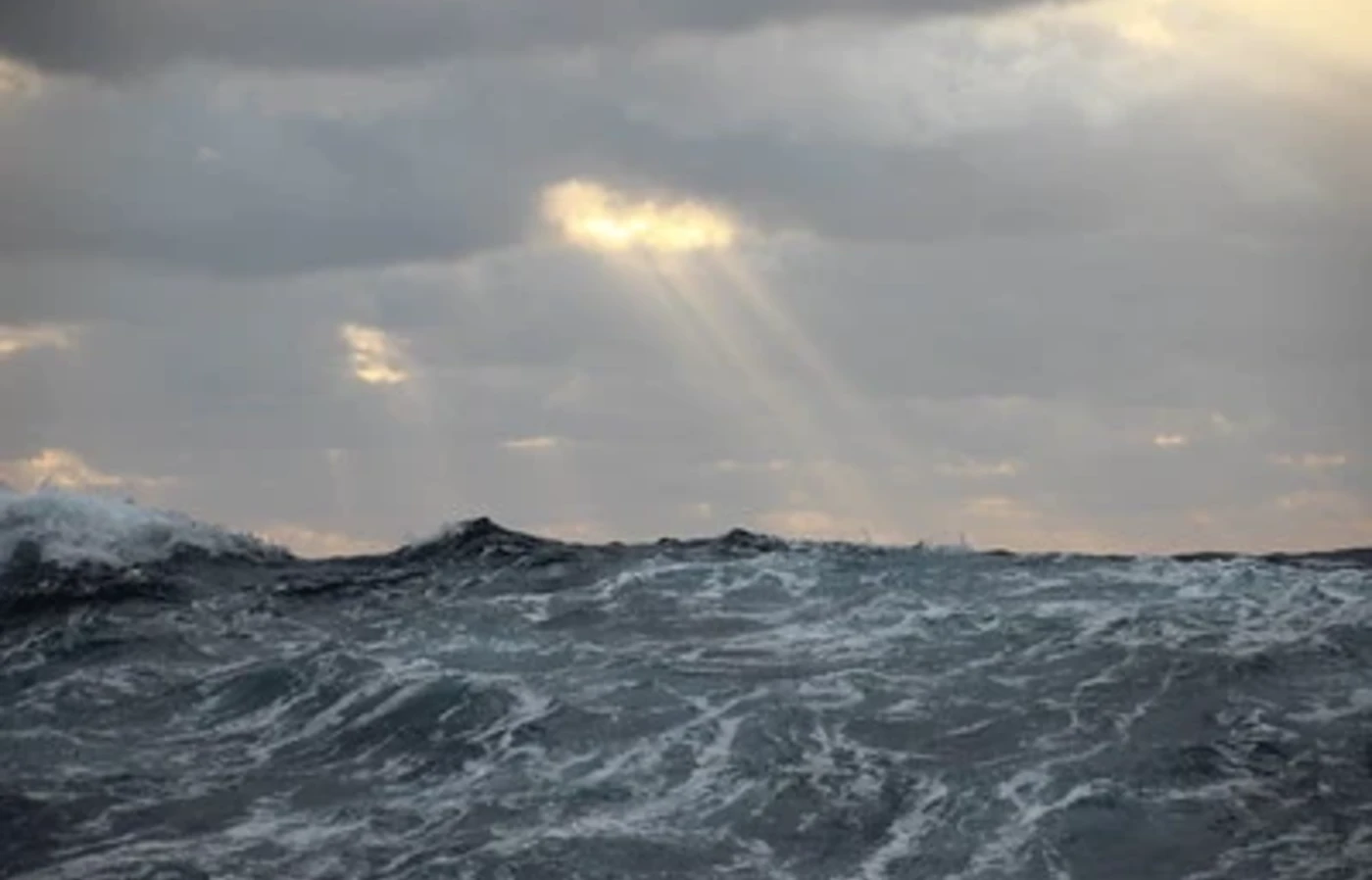 stormy ocean