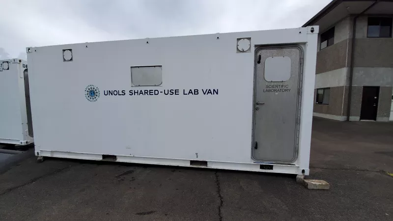 exterior view of GP-1 van