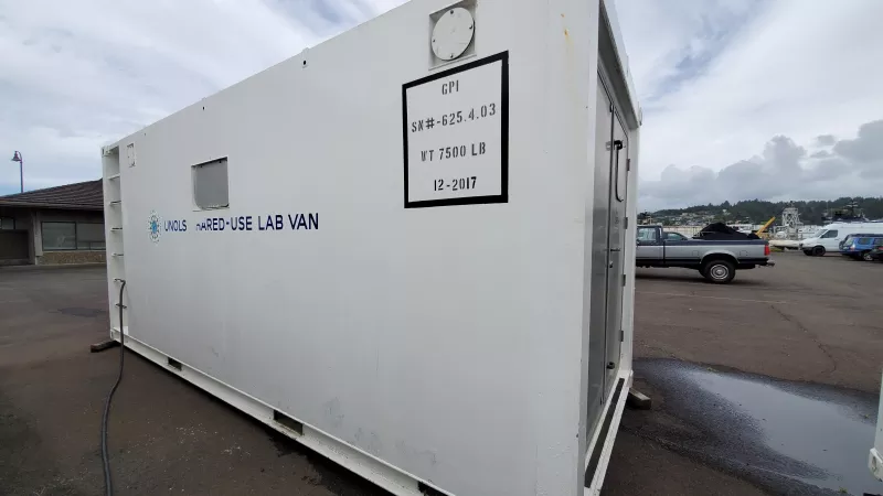 exterior view of GP-1 van