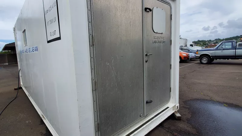 exterior view of GP-1 van
