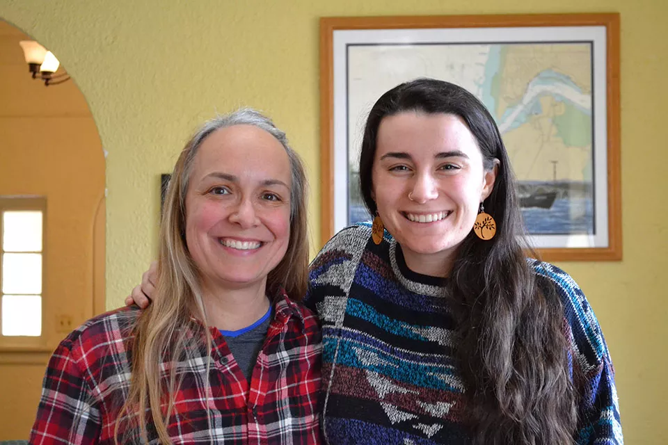 headshot of Nicole and Katherine