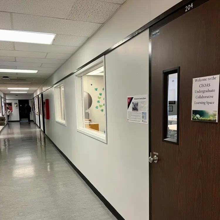 Collaborative Learning Space entrance