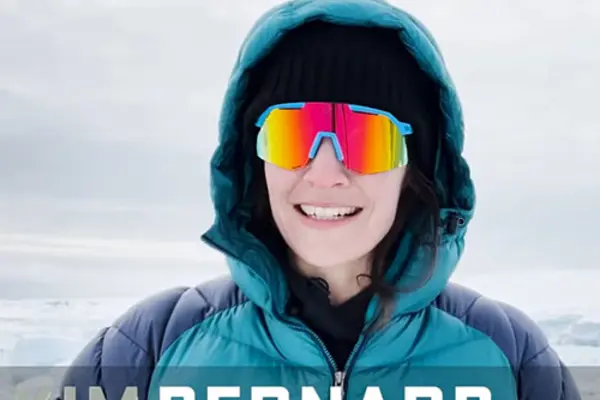 headshot of Kim Bernard in Antarctica