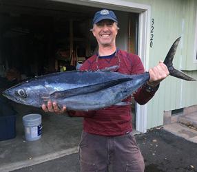 Dale holding a big fish